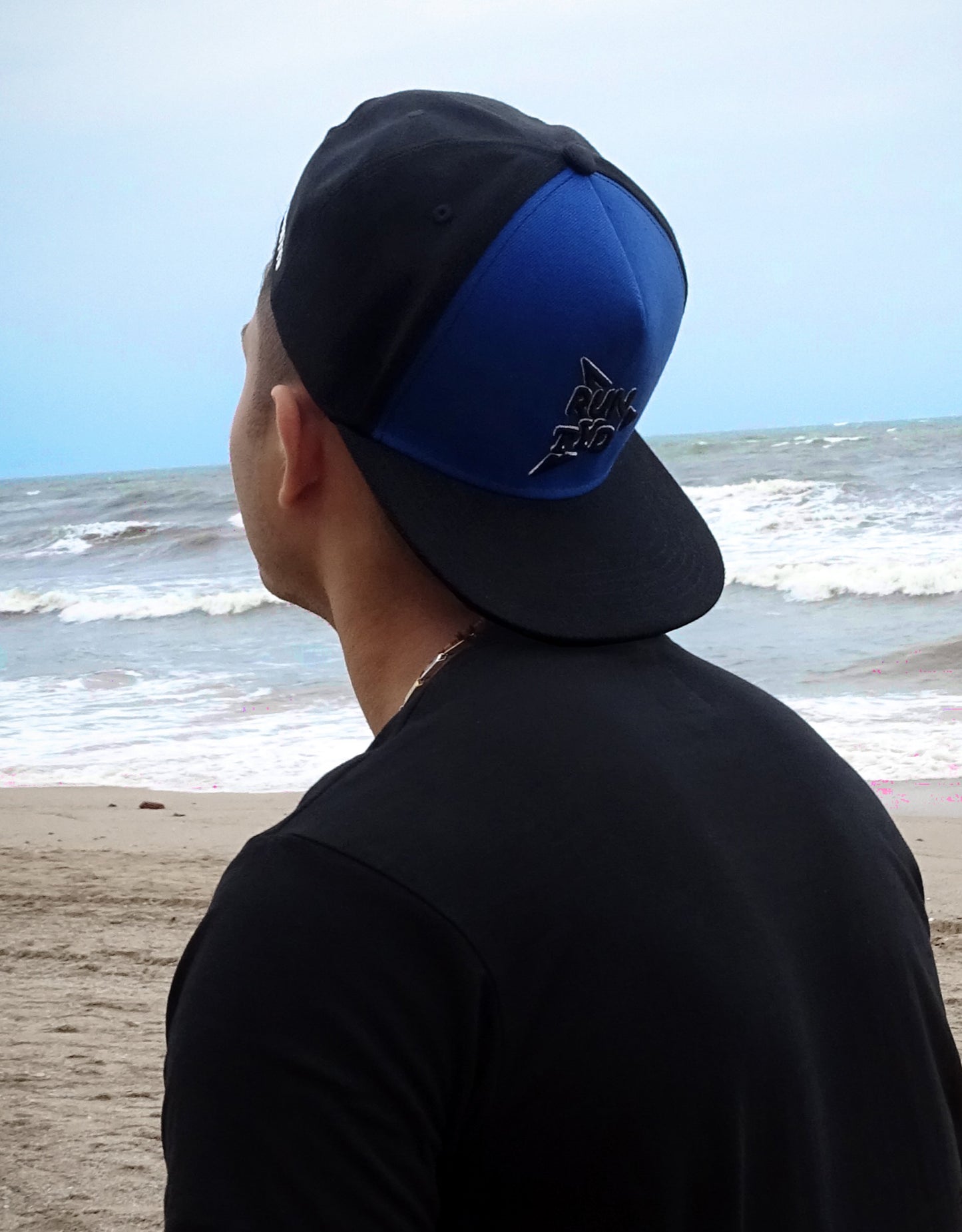 Logo Cap Royal Blue Black