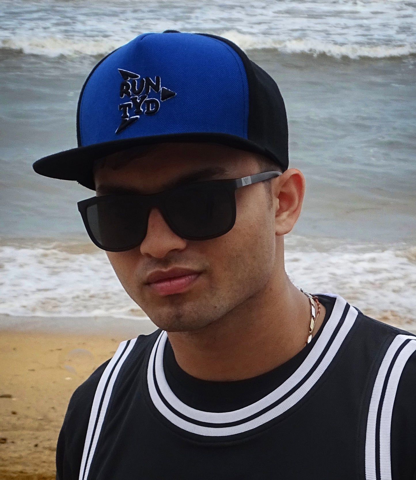 Logo Cap Royal Blue Black