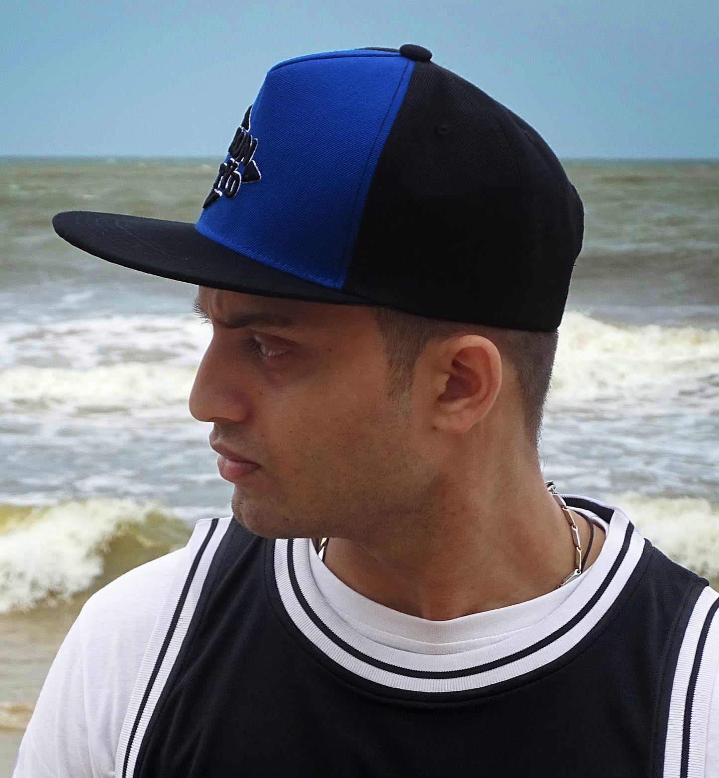 Logo Cap Royal Blue Black