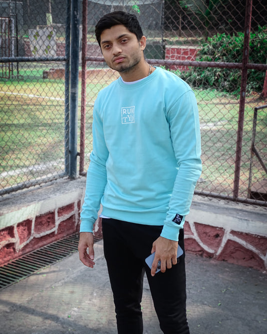 Unisex Slim fit Mint Sweatshirt